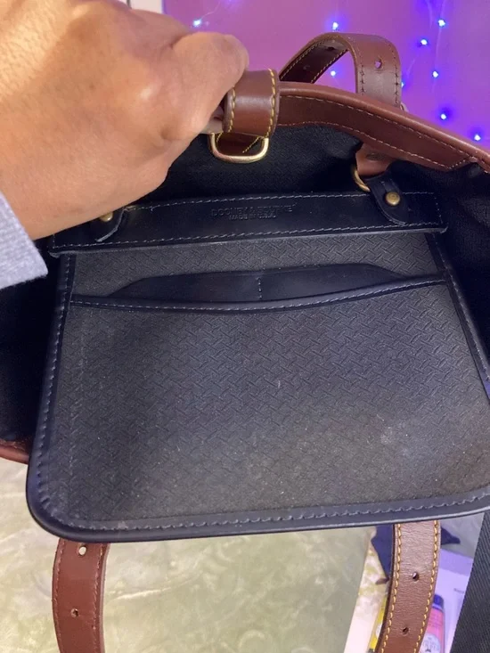 DOONEY & BOURKE - Vintage Leather Bucket Bag - Picture 6 of 7